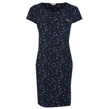 Vestido Harewood marino pájaro