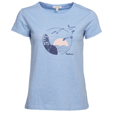 Camiseta Overland celeste
