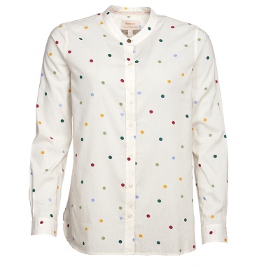 Camisa Spot blanco lunares