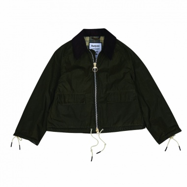 Chaqueta Margot verde marrón