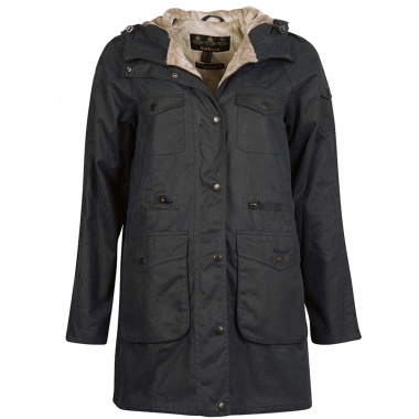 Abrigo Corrie Wax marino