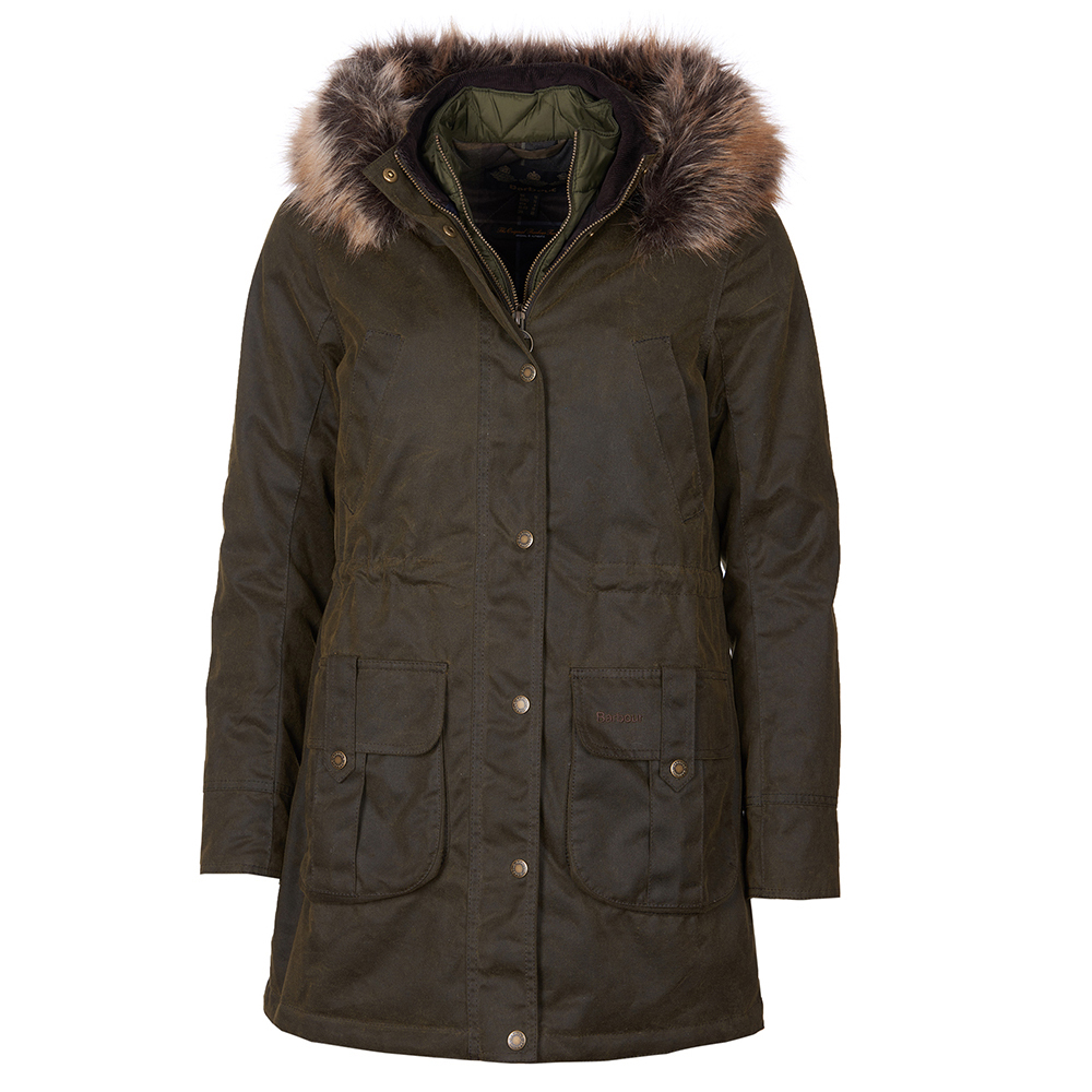 Abrigo Homeswood Wax oliva Barbour | ILikeToBuy | Tienda Online Oficial