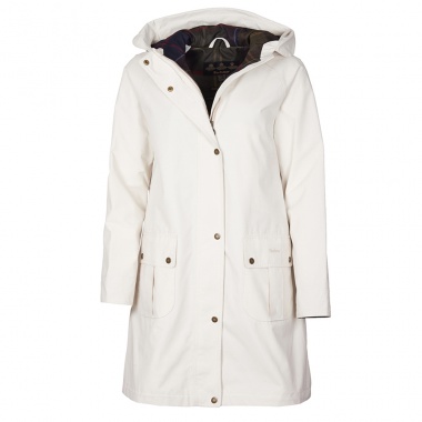 Gabardina Linwood blanco
