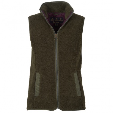 Chaleco Milburn Fleece oliva morado