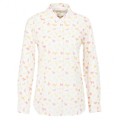 Camisa Safari Multi Dog Print