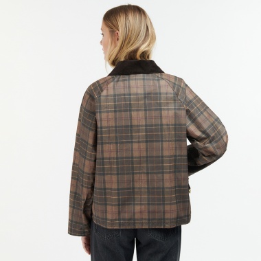 Chaqueta Tartán Eddleston Waxed