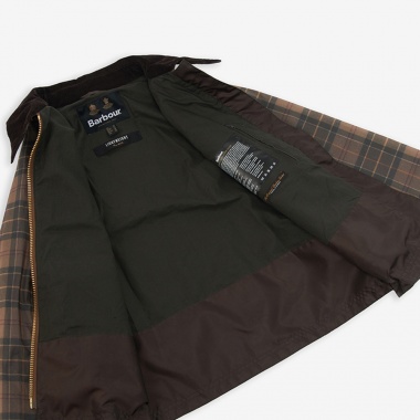 Chaqueta Tartán Eddleston Waxed
