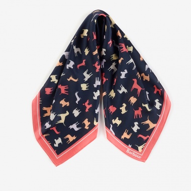 Pañuelo Dog Print Square