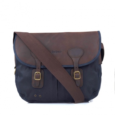 Bolsa Wax Leather azul