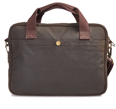 Bolsa Longthorpe Laptop oliva