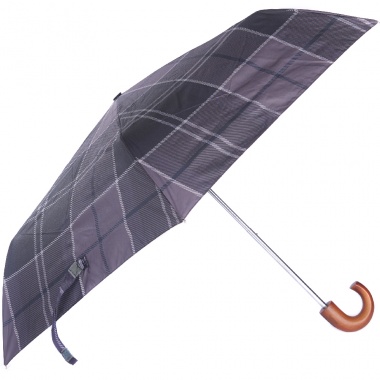 Paraguas plegable gris oscuro