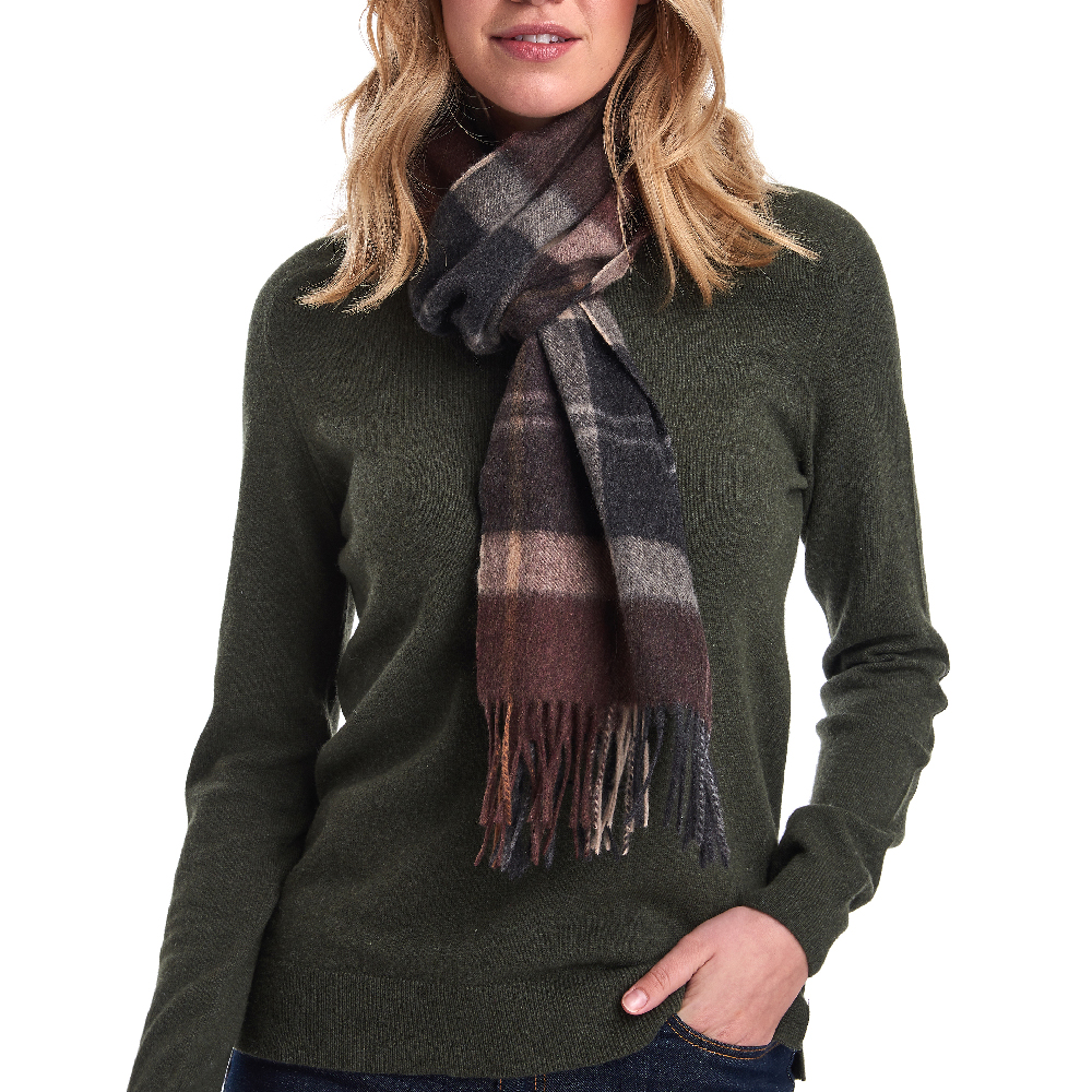 Bufanda cashmere granate Barbour ILikeToBuy Tienda Online Oficial