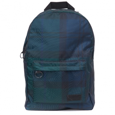 Mochila Azul Tartán Cuburn