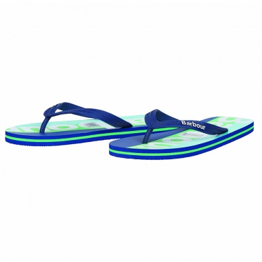 Chanclas Stripe Beach azul