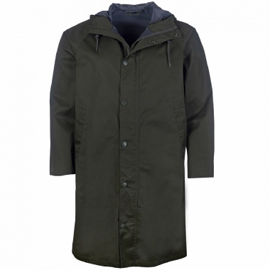 Gabardina Hooded verde