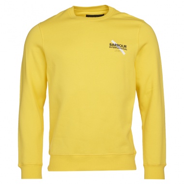 Sudadera International Saturdays NYC Strike amarillo