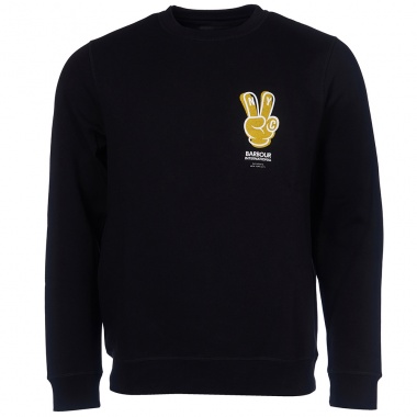 Sudadera Saturdays NYC Peace negro