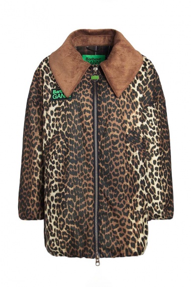 Chaqueta Barbour x GANNI Printed Bomber