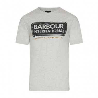 Camiseta logo gris