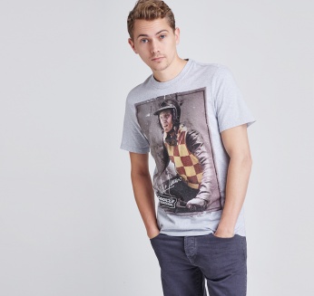 Camiseta Evere estampada