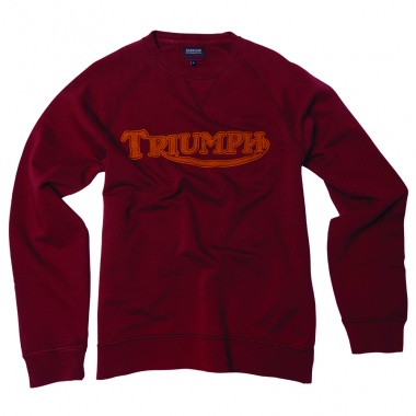 Sudadera Trial Crew Cordovan