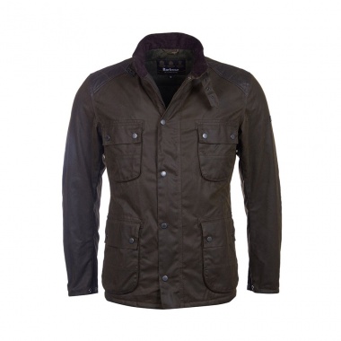 Chaqueta Weir Encerada oliva