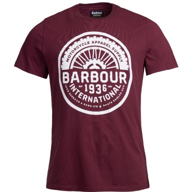 Camiseta Vintage granate