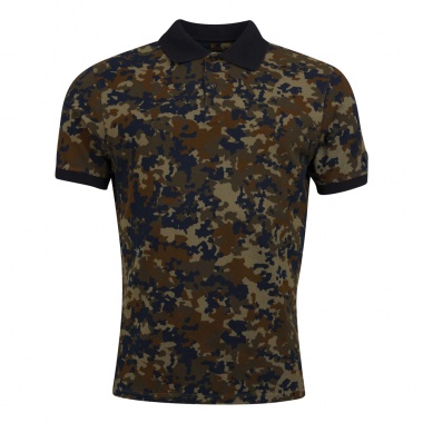 Polo Hex camuflaje verde