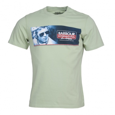 Camiseta SMQ Pinstrip verde