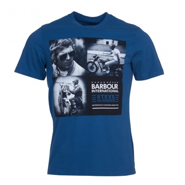 Camiseta SMQ Triple azul