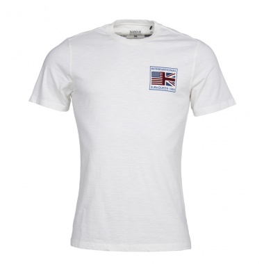 Camiseta SMQ Team Flags blanco