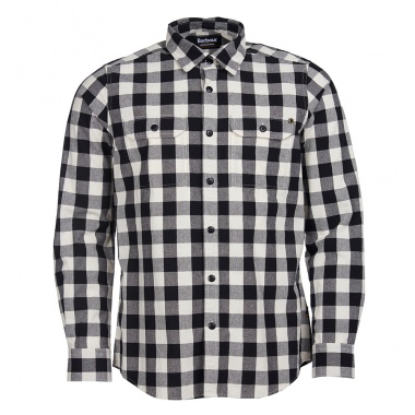 Camisa Bold Block blanco negro