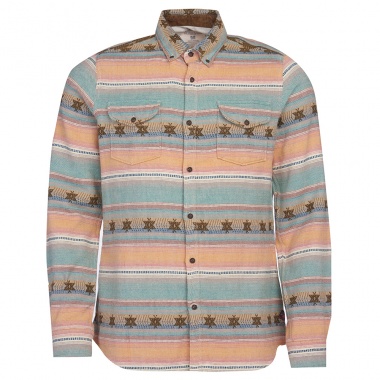 Camisa Navajo verde azulado