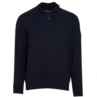 Jersey Cotton Half Zip