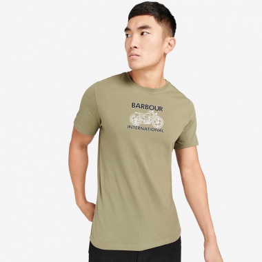 Camiseta Lens Graphic Print