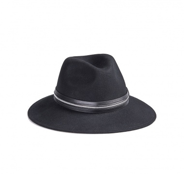 Sombrero Falcone detalle cremallera