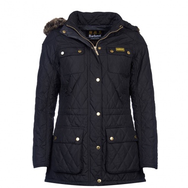 Chaqueta Enduro acolchada negro