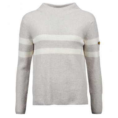 Jersey Gris con Franja Quayle de Barbour