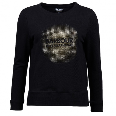 Sudadera Negra Ronda de Barbour