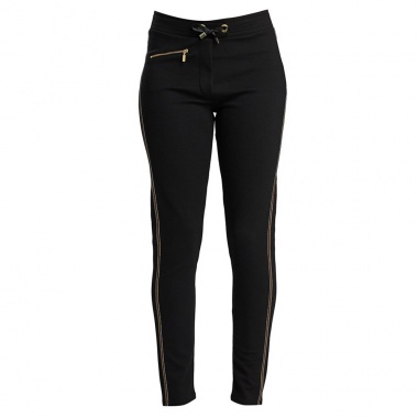 Pantalones Track Trousers negro dorado
