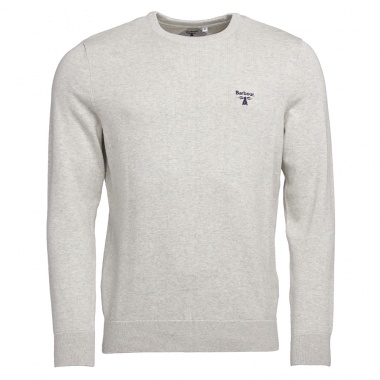 Jersey Cotton Crew marfil