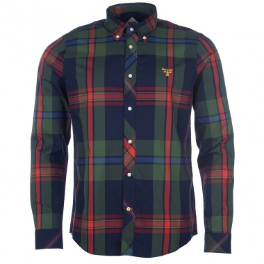 Camisa Highland Check 33 marino