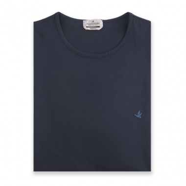 Camiseta manga corta marino