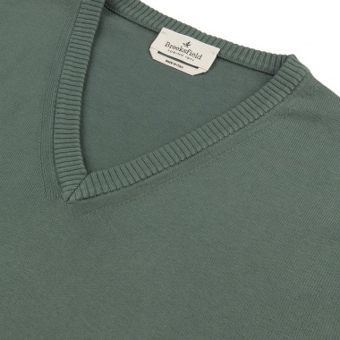 Jersey cuello V verde