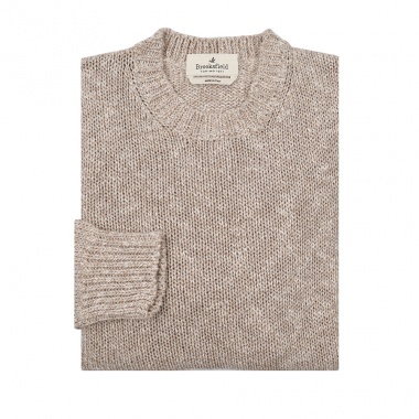 Jersey jaspeado beige