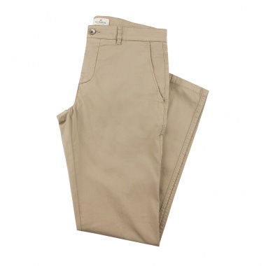 Pantalón chino beige