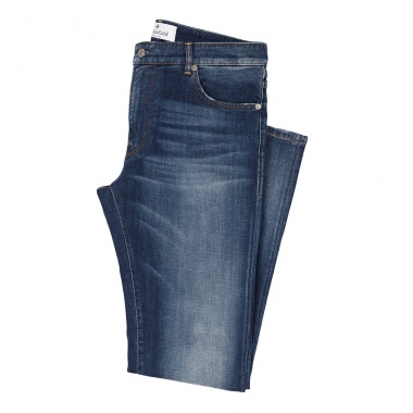 Jeans azul desgastado