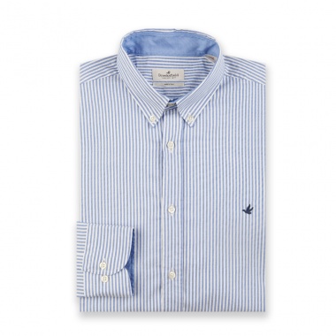 Camisa rayas azul