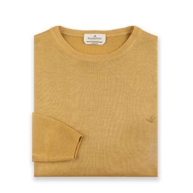 Jersey punto ocre