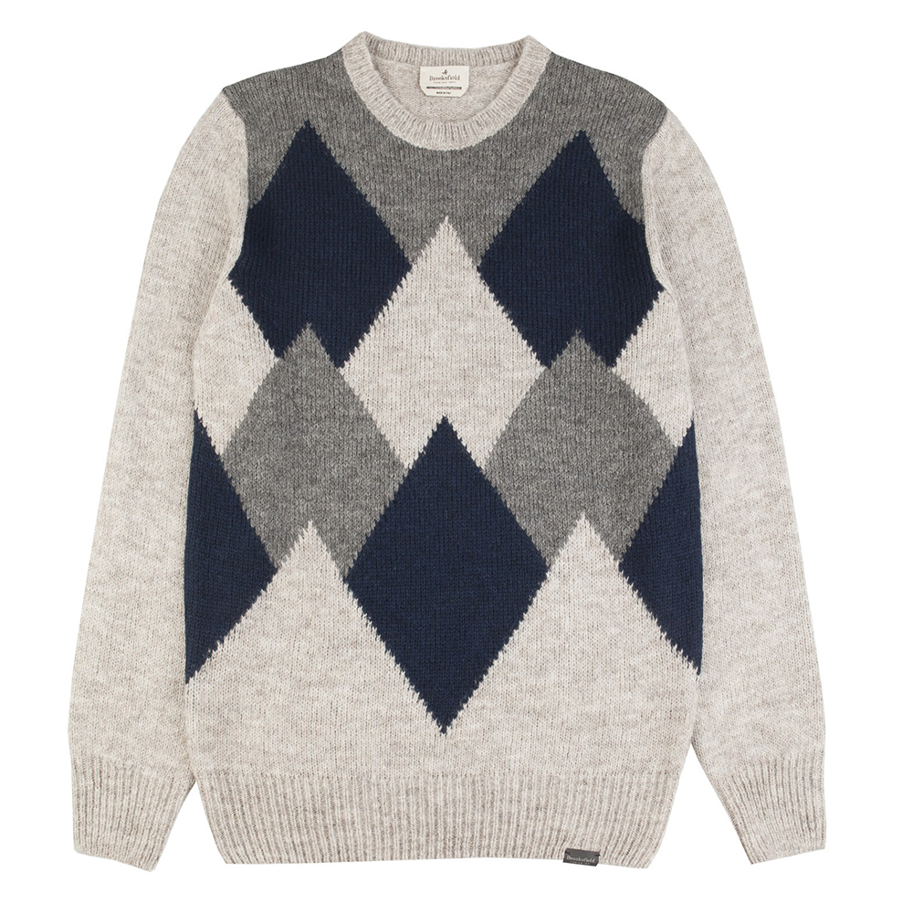 Jersey rombos azul Brooksfield ILikeToBuy Tienda Online Oficial